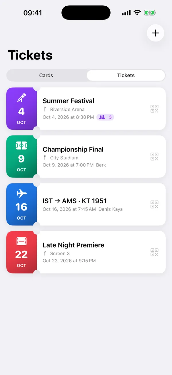 Everyone's ticket, one phone