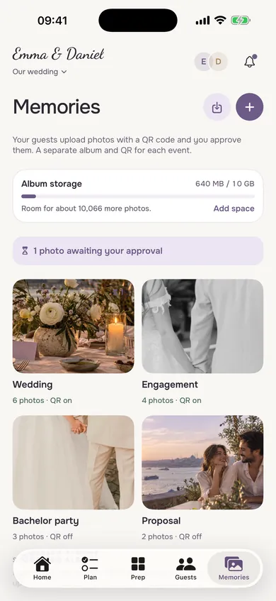 No more chasing everyone's photos